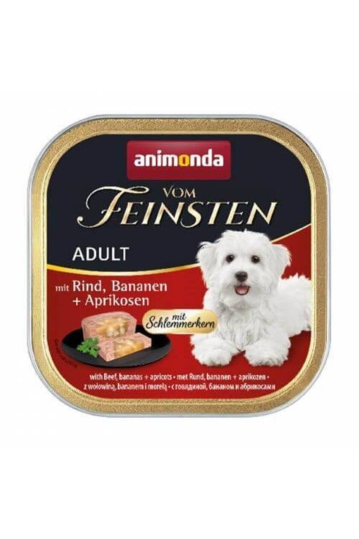 Animonda Vom Feinsten Sığır Etli Muzlu Ve Kayısılı Yetişkin Köpek Konservesi 150 Gr X6 Ad