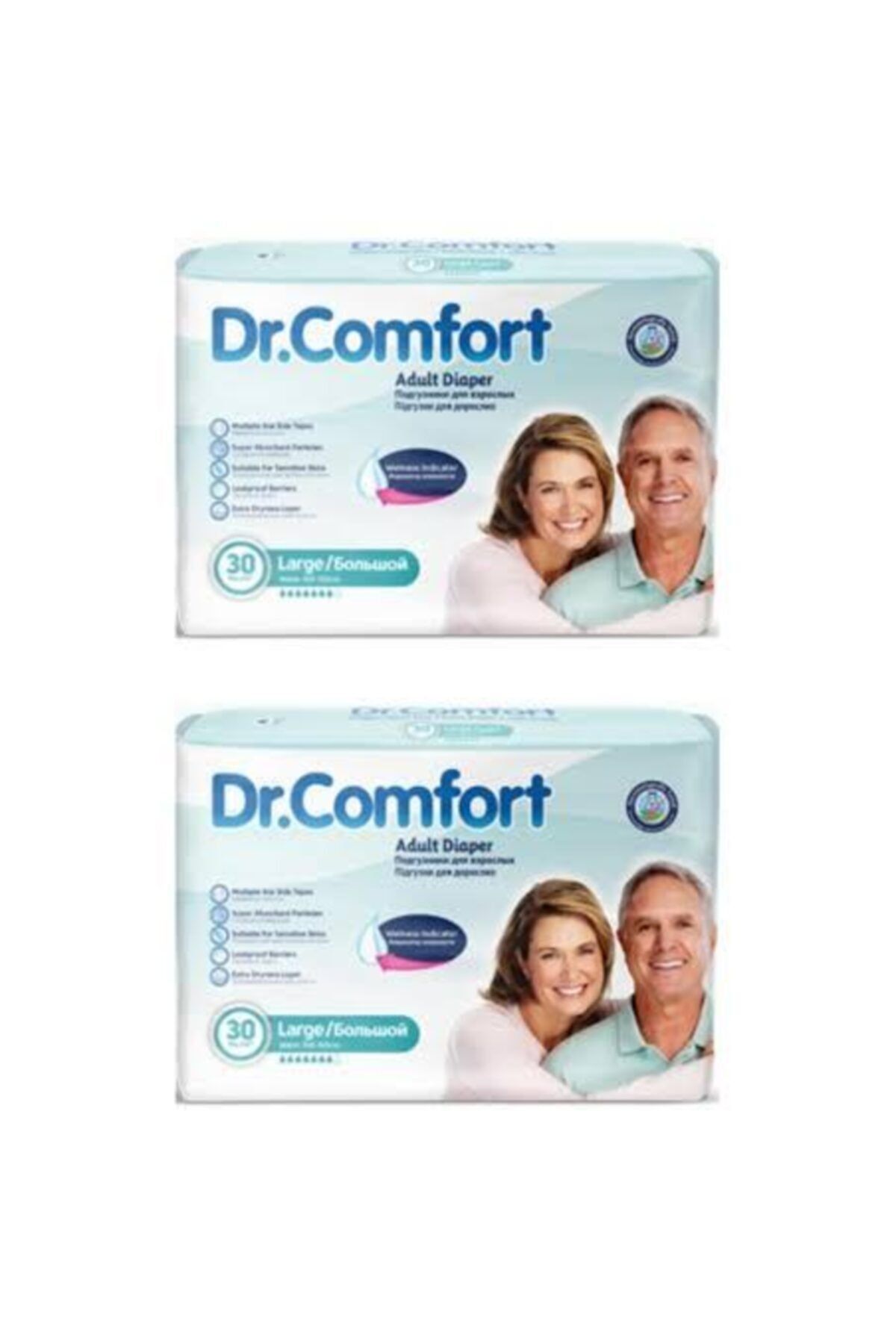 Dr.Comfort Dr Comfort Yetişkin Hasta Bezi 30 Lu Large 2 Paket