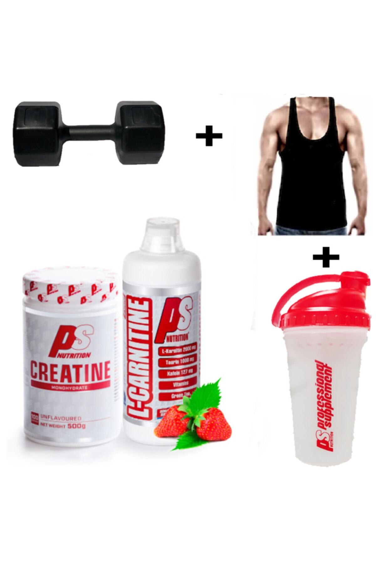 PS NUTRİTİON Creatin 500 Gr + L-carnitin 1000 Ml Çilek