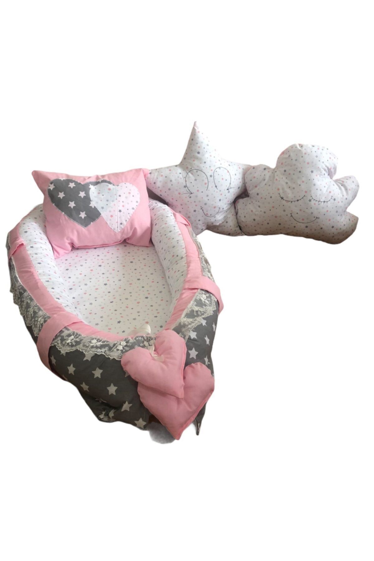 BABYNESTSOFFİCİAL Babynest - Bebek Yuvası - Anne Yanı Ve Yastık Takım