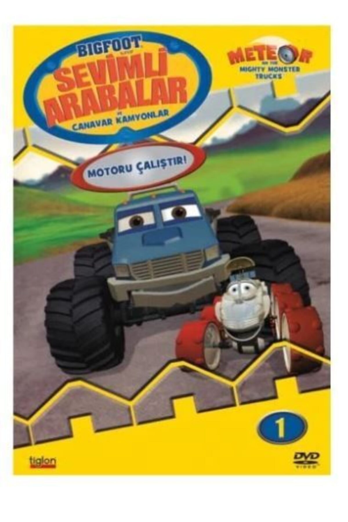 Tiglon Sevimli Arabalar Ve Canavar Kamyonlar Motoru Çalıştır Bölüm 1 ( Dvd )
