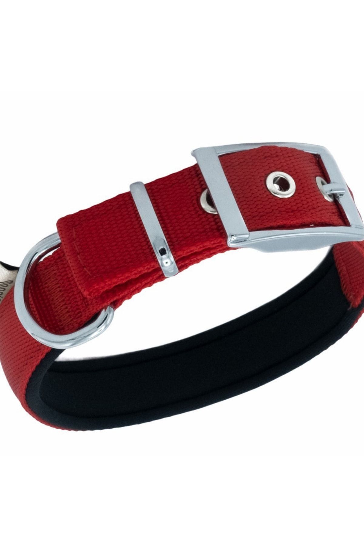 Doggie Dokuma Büyük Irk Köpek Boyun Tasması Siyah 4x47-55 Cm