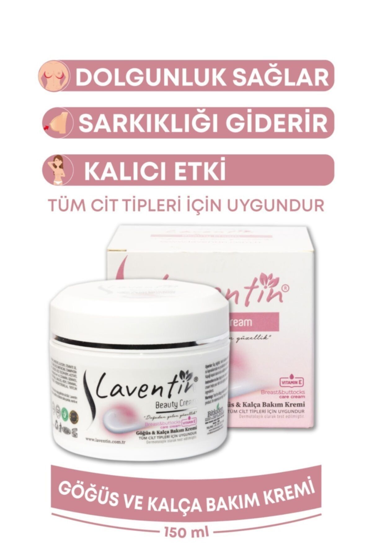 Laventin Göğüs Ve Kalça Bakım Kremi 150ml