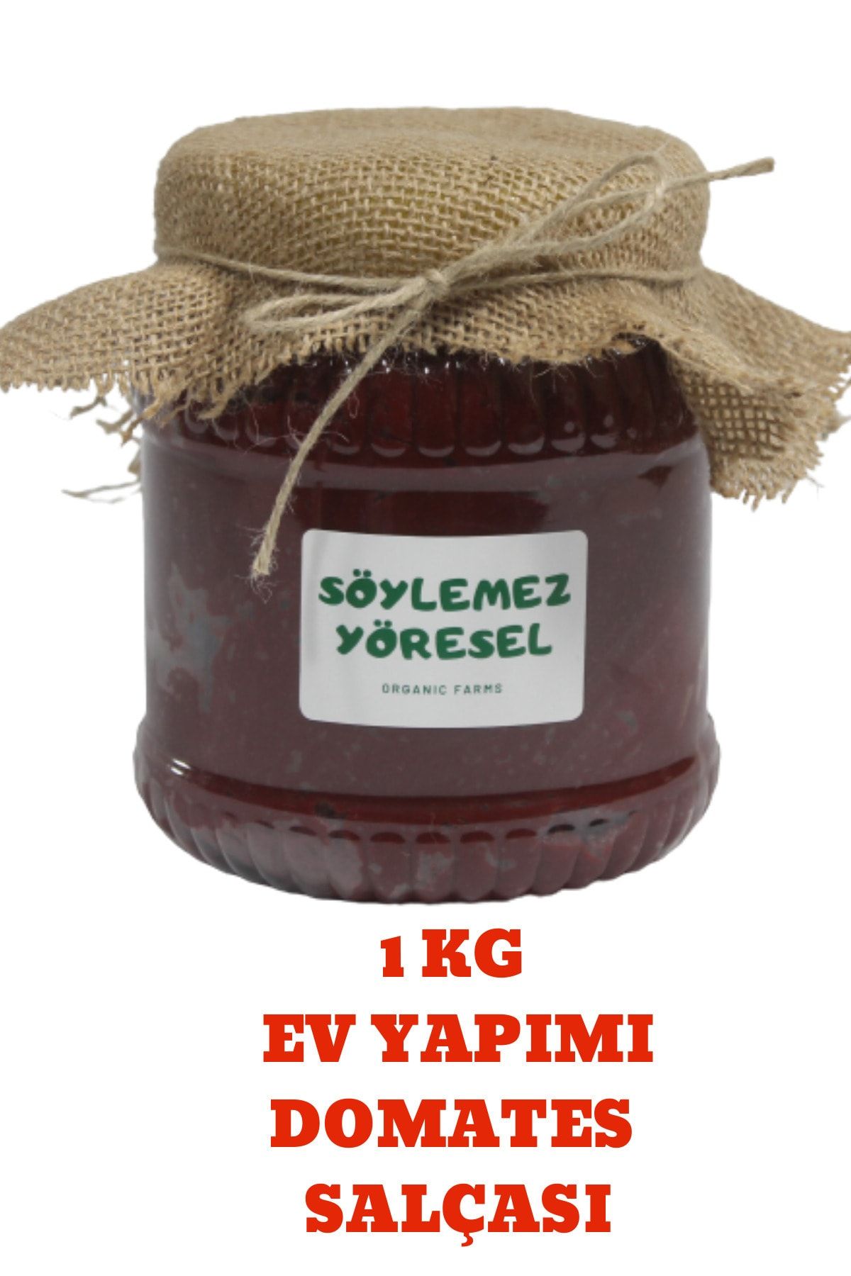Söylemez Yöresel Hatay Yöresi Ev Yapımı Domates Salçası 1 Kg