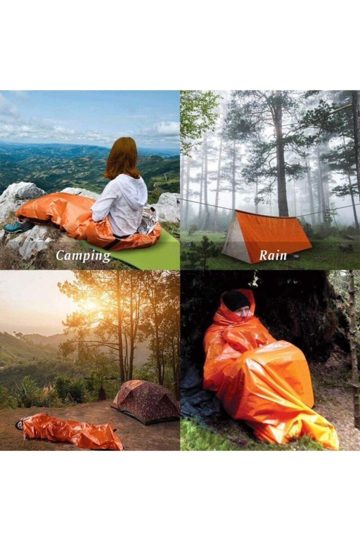 SadıkTİCARET Bivak Acil Durum Uzay Battaniyesi