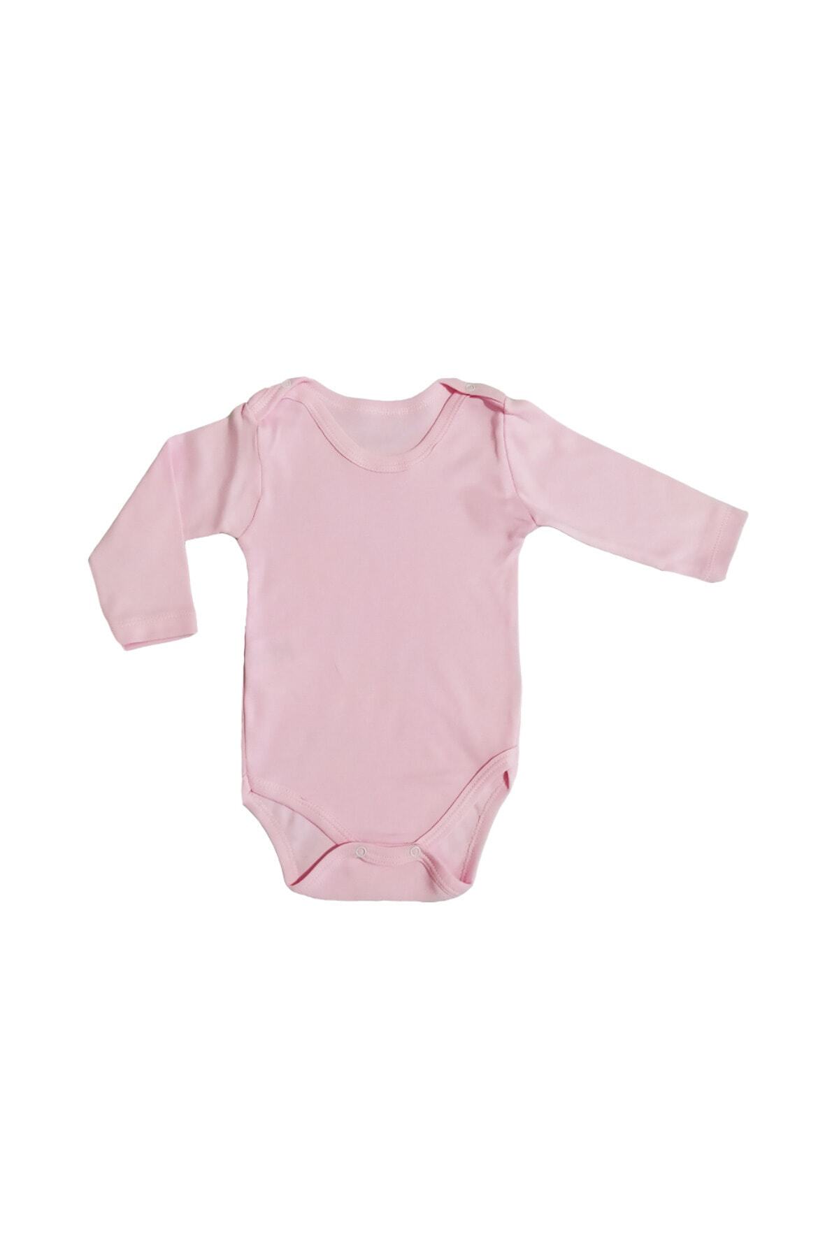 Nayinom Uzun Kollu Çıtçıtlı Badi-pembe