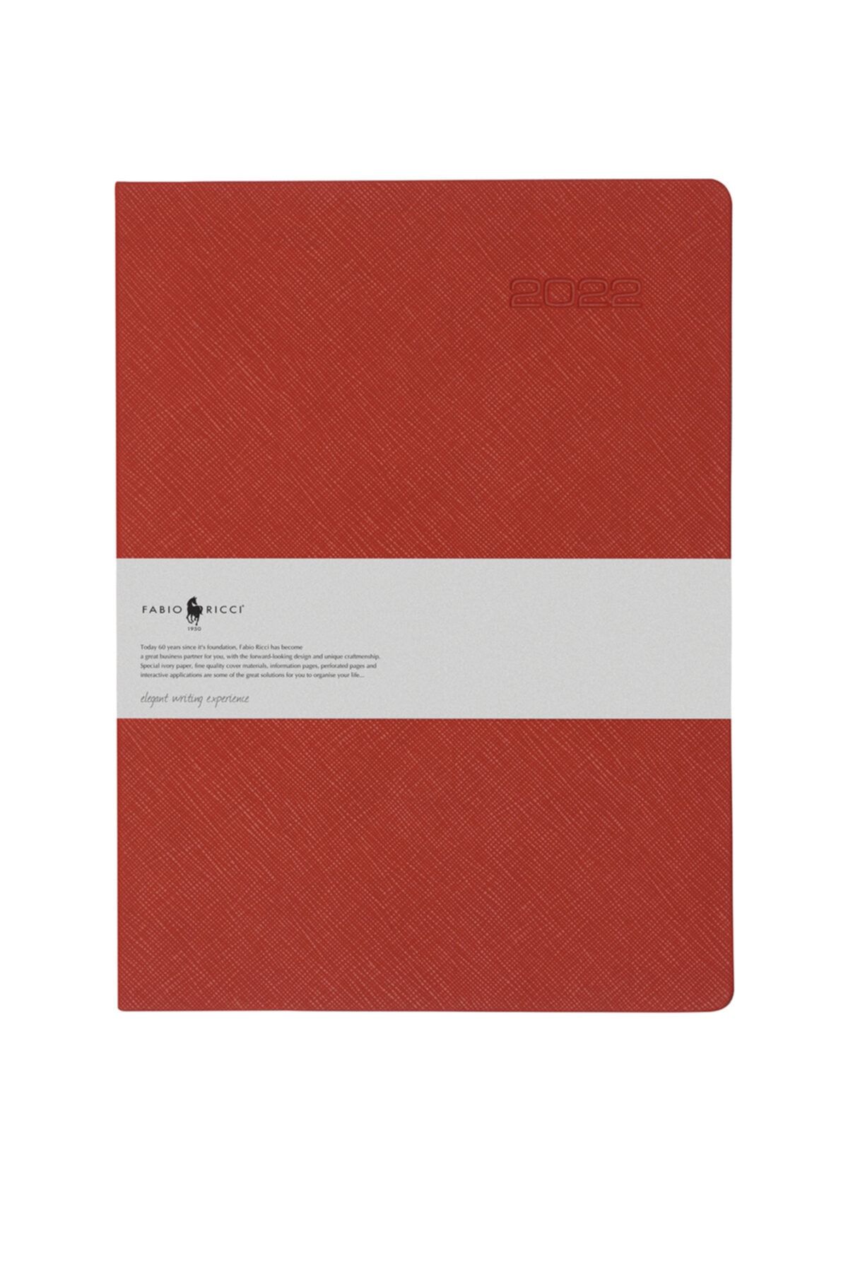 Fabio Ricci 19x25cm Turuncu Yıllık Planlı Defter 1035 - 2022