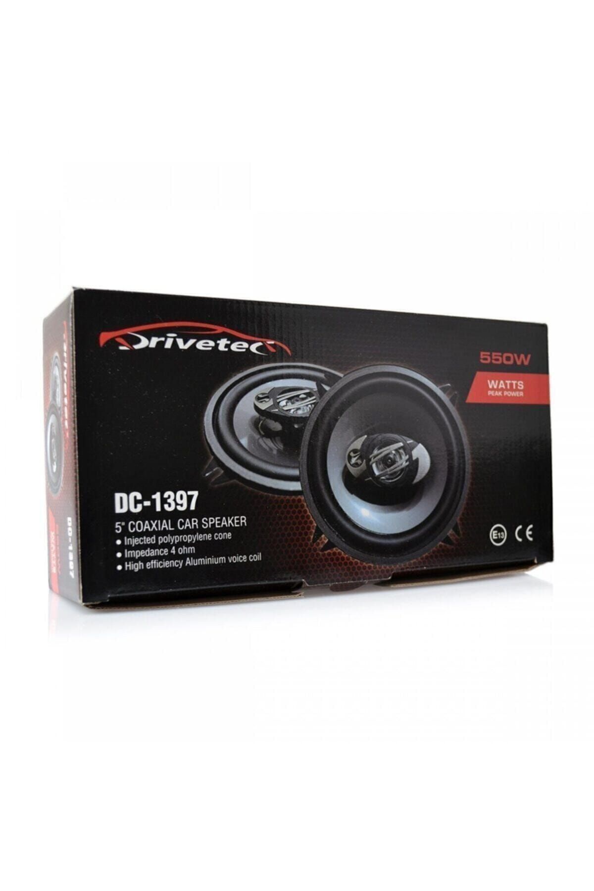 drivetec Dc-1397 550 Watt 13cm Oto Kapı Hoparlör-tweeterli (2 ADET) Dc-1397