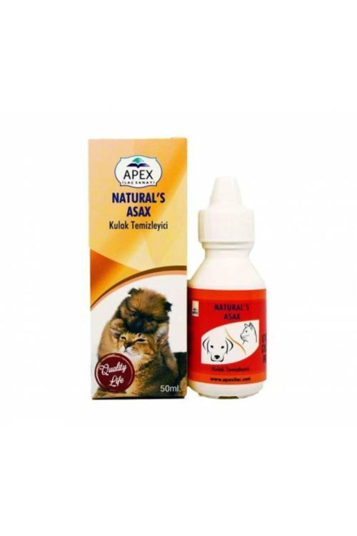 Apex Kedi Kulak Temizleyici - Naturals Asax