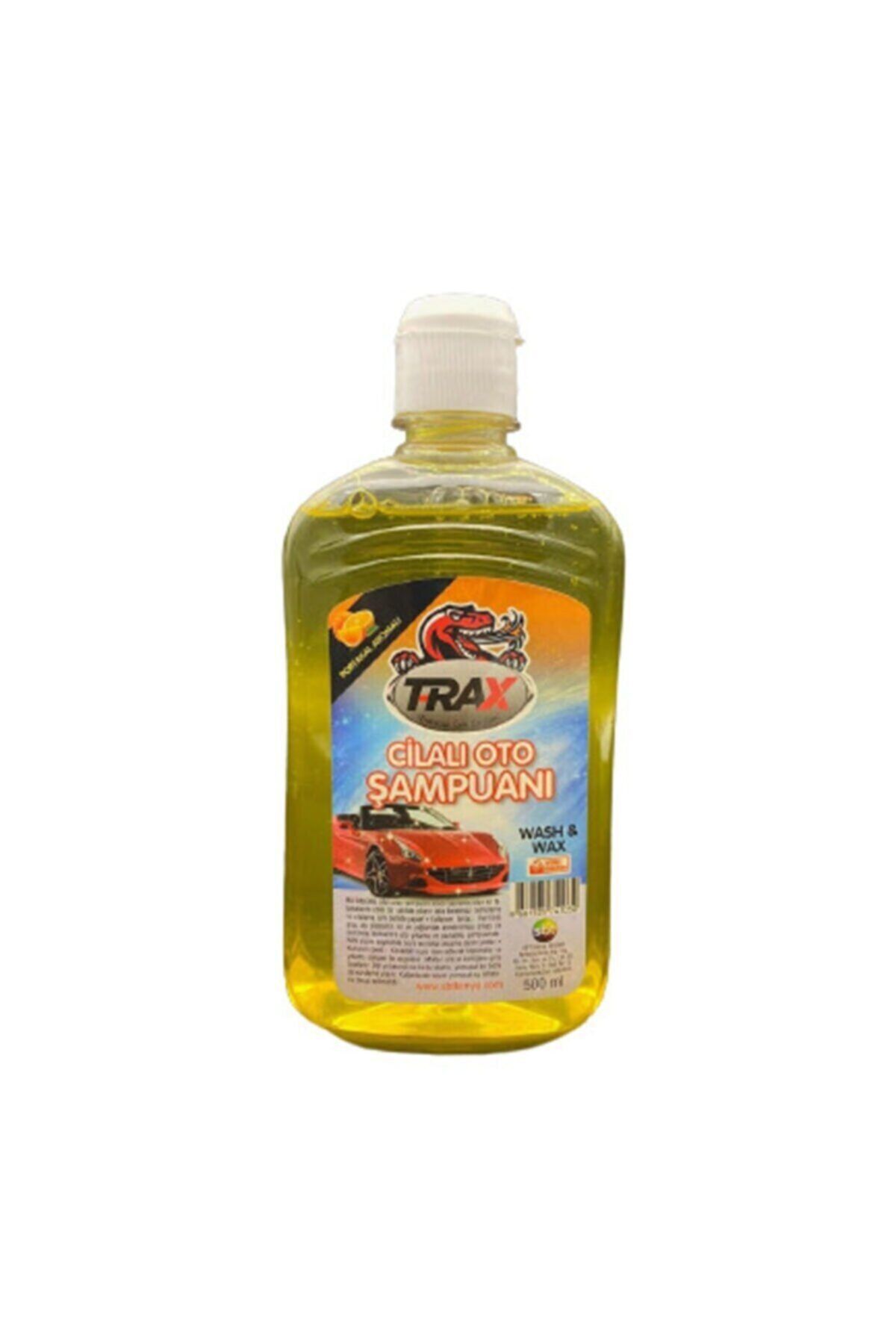 TRAX Süper Kalite Cilalı Araba Oto Şampuanı Etkili Temizlik 500 Ml