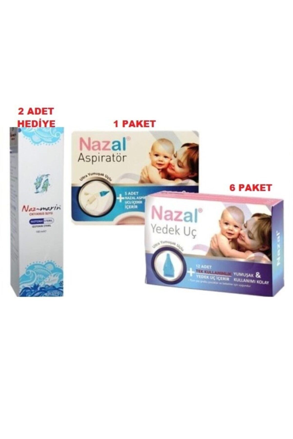 Nazal Yumuşak Uçlu Asipratör Otri Uyumlu