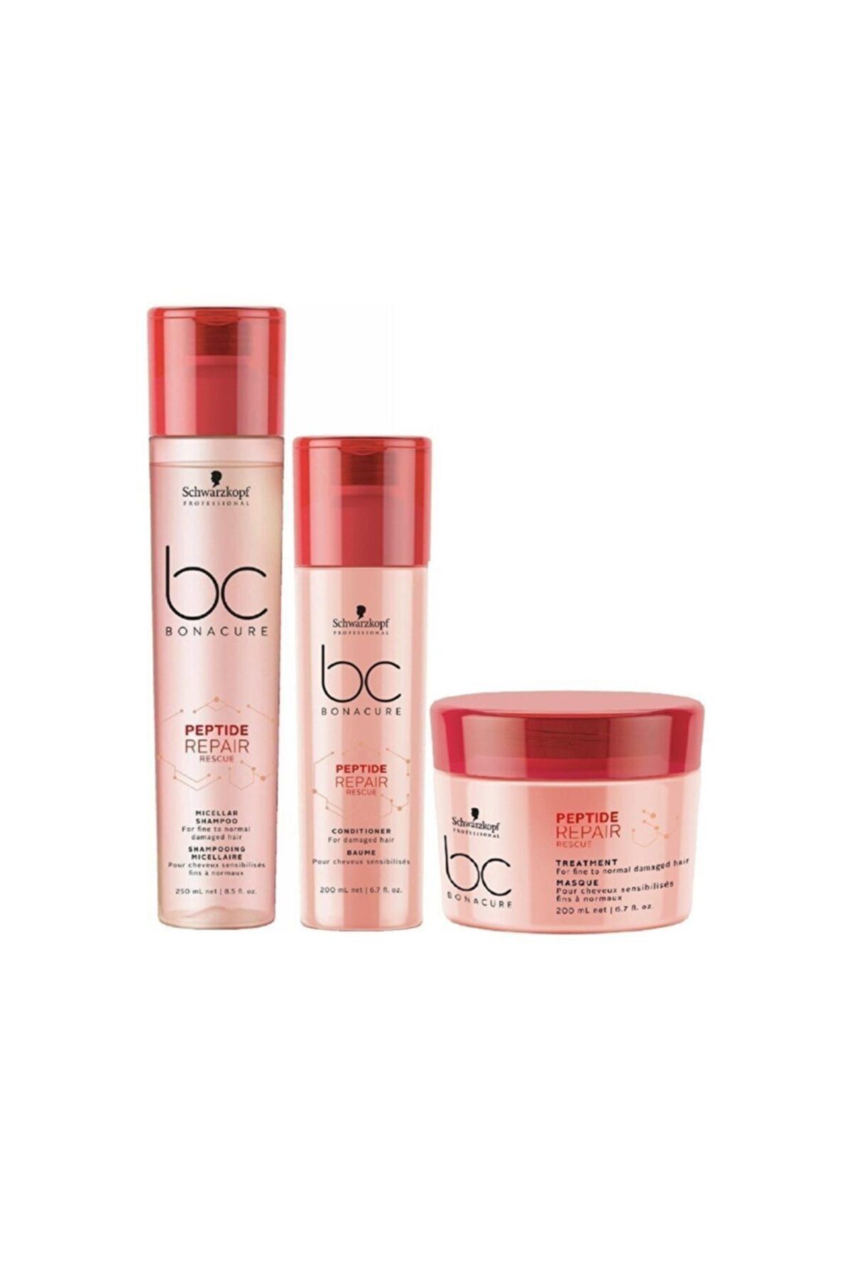 Bonacure Keyonline Acil Kurtarma Ve Onarım Şampuanı 250 Ml + Maske 200 Ml + Sprey Krem 200 Ml