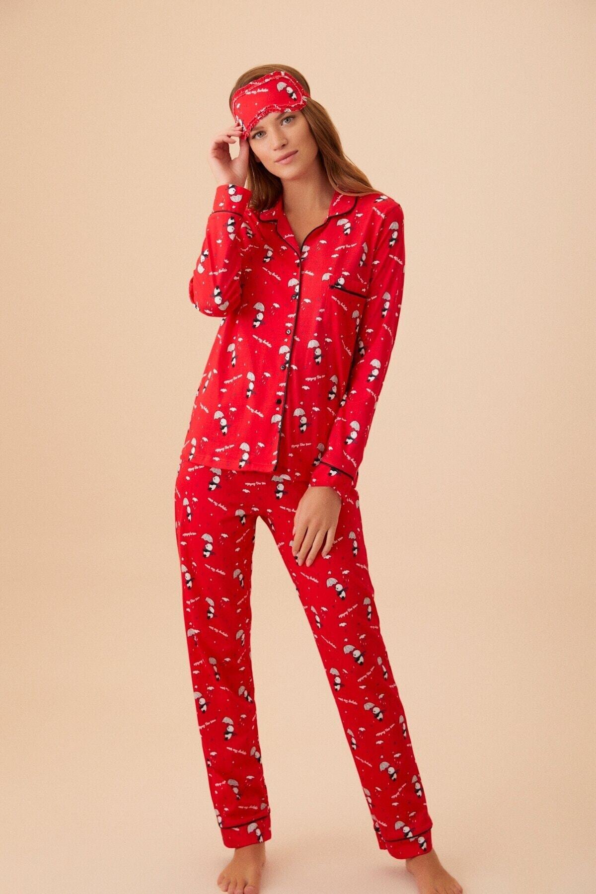 SUWEN Enjoy Maskulen Pijama Takımı