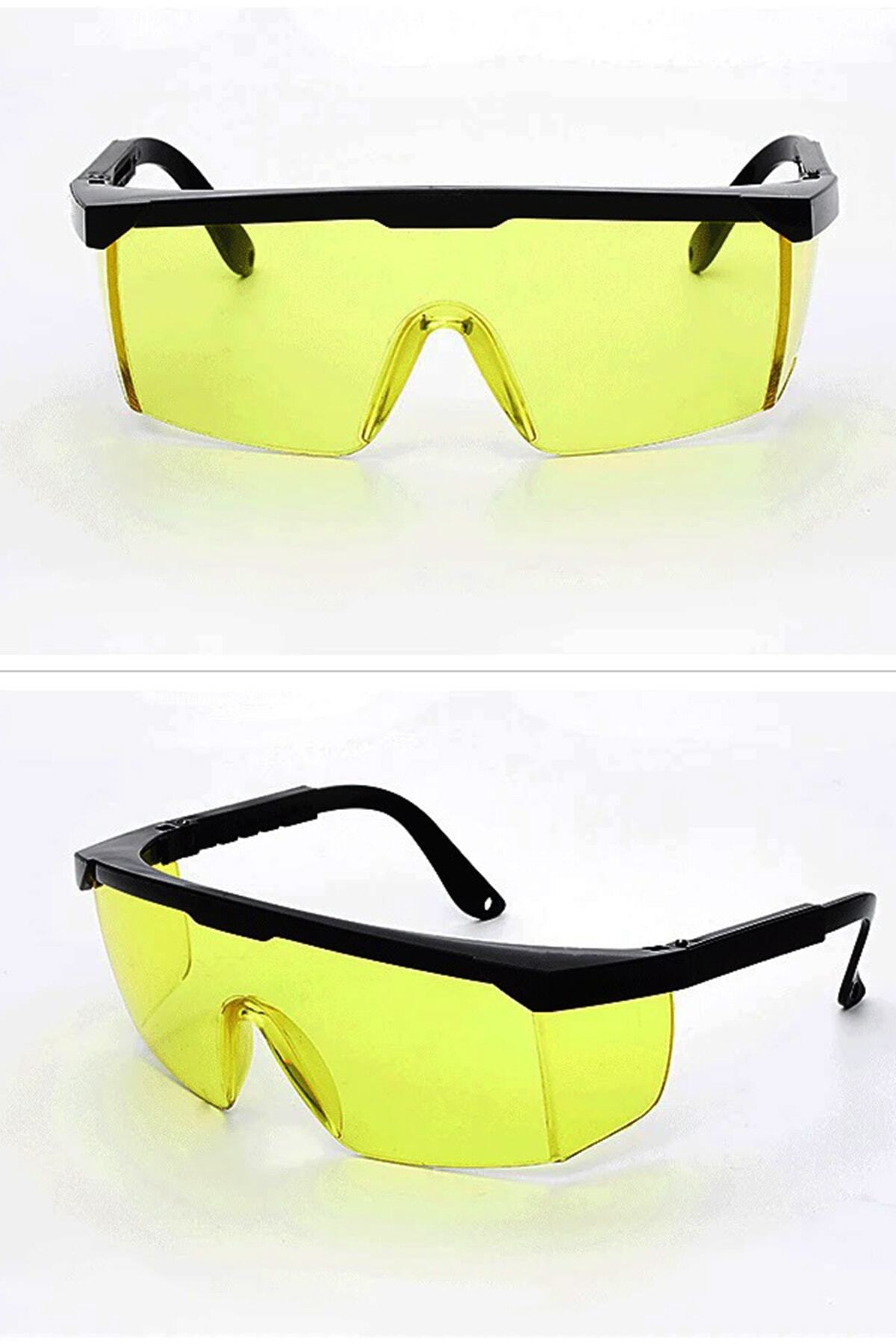 Uniquem Çok Amaçlı Gözlük Anti Far Araç Güvenlik Rüzgar Gözlüğü Tam Çerçeve