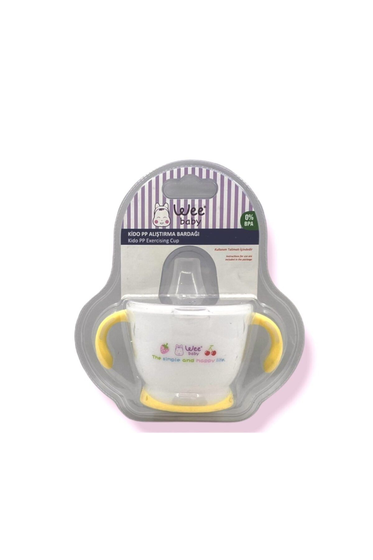lissehome Wee Baby Kido Pp Alıştırma Bardağı - Sarı