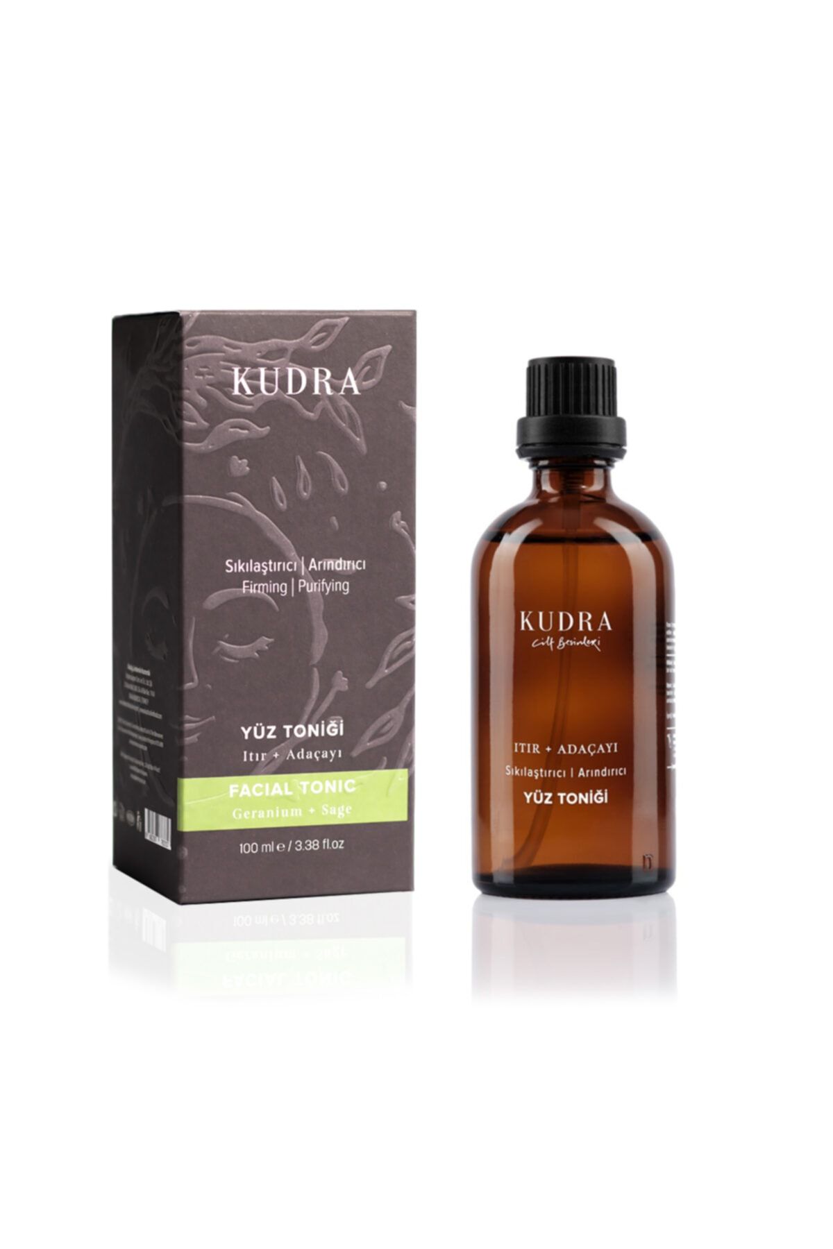 Kudra Itır Adaçayı Yüz Toniği Gözenek Sıkılaştırıcı 100 ml