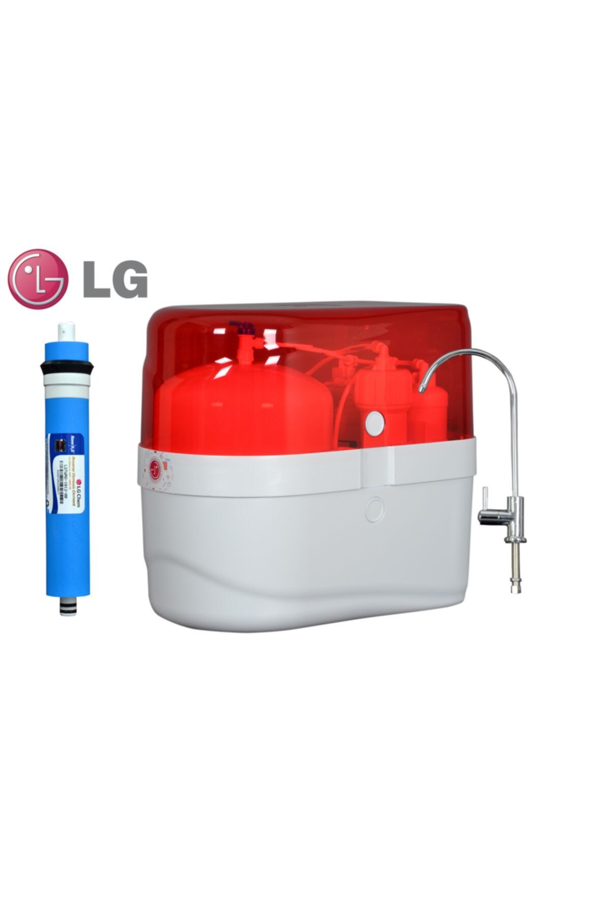 LG Su Arıtma Cihazı 8 Litre Çelik Tank, Chem Membran