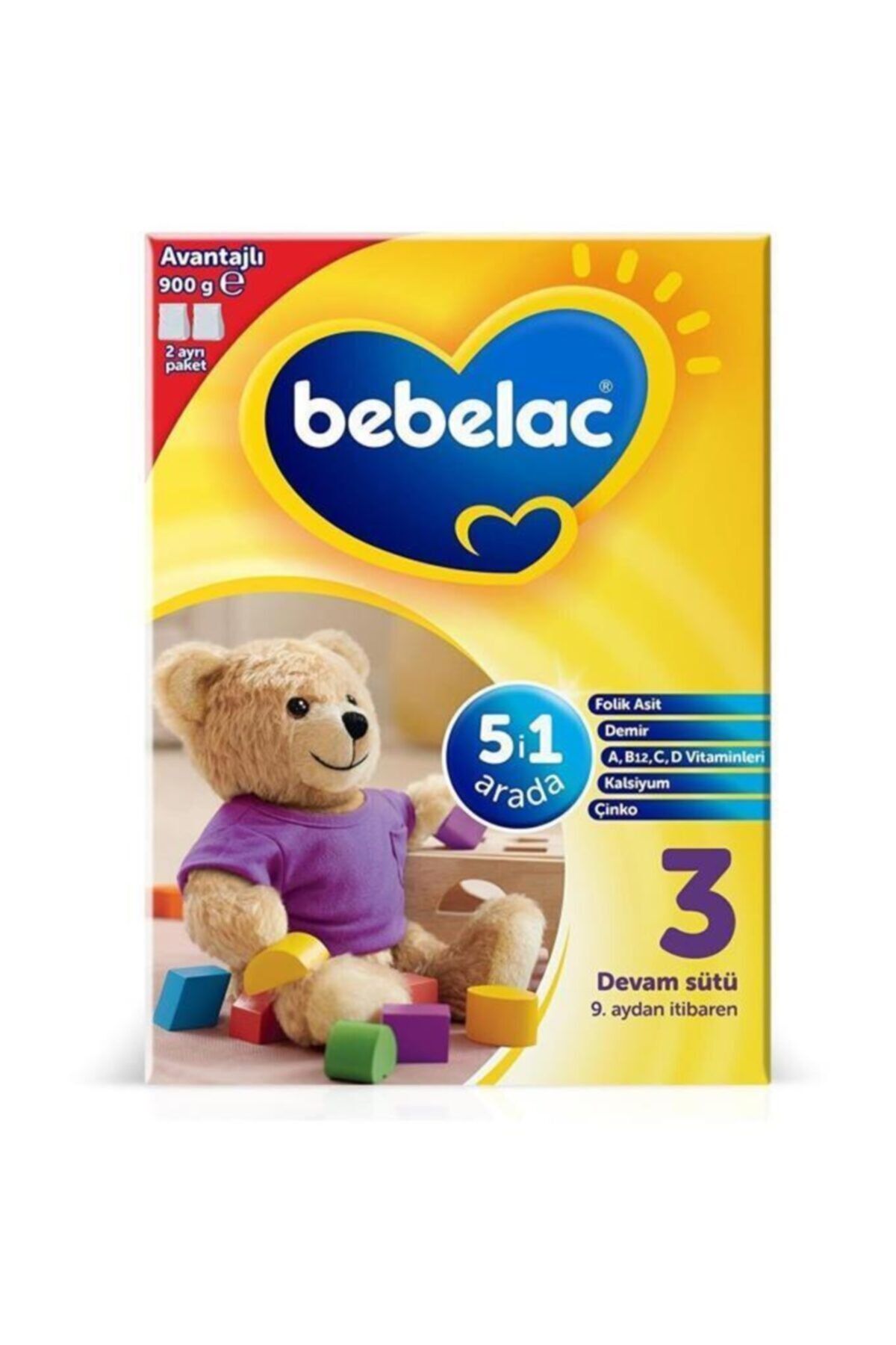 Bebelac 3 Devam Sütü 800 gr