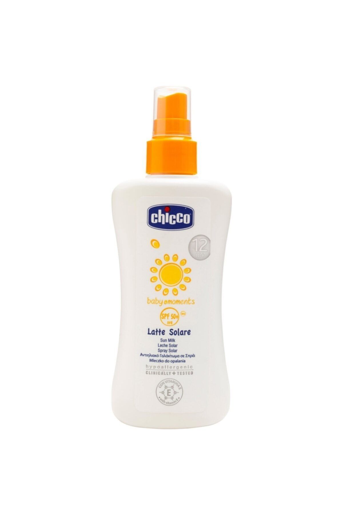 lissehome Chicco Güneş Sütü Sprey 150ml - Spf 50+