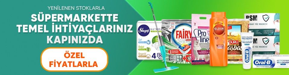 Süpermarkette Temel İhtiyaçlarınız