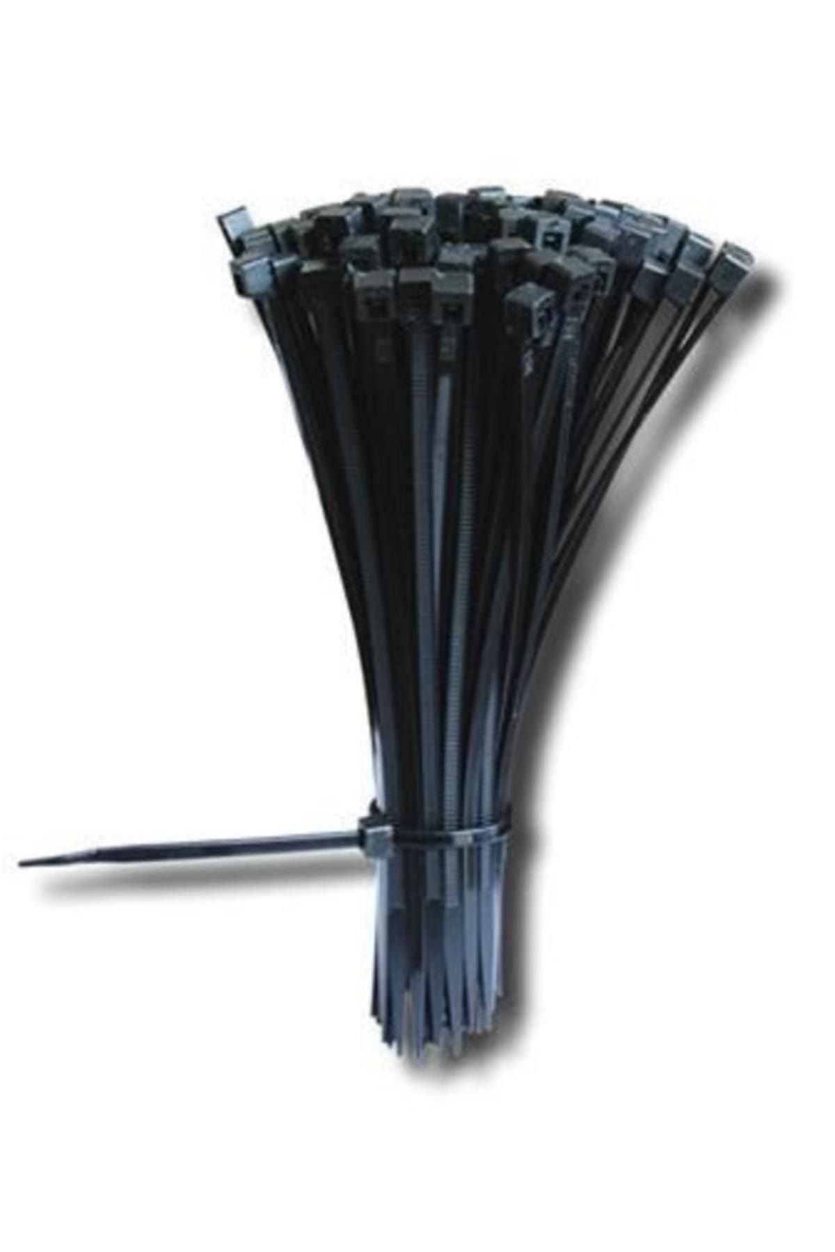 ekoset Kablo Bağı Plastik Cırt Kelepçe 3,6x200mm Siyah 1000 Adet