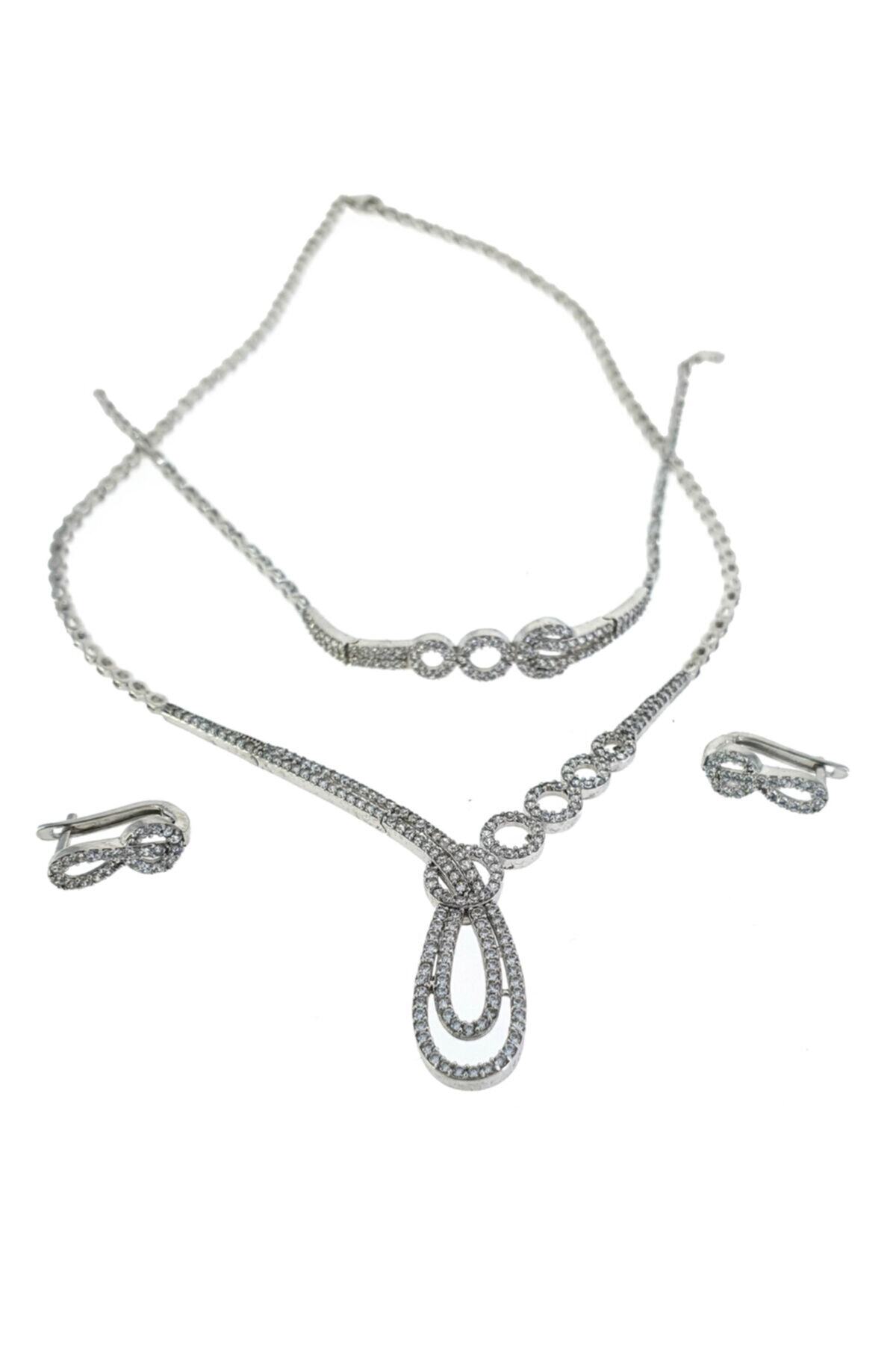 Birlik Kuyumculuk Kadın Spiral Fiyonk Model Altın Set