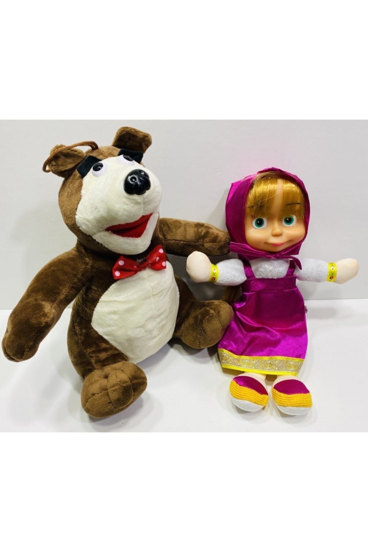 toysandmore masa ve koca ayi pelus 2 li oyuncak sarki soyleyen ve konusan buyuk boy fiyati yorumlari trendyol