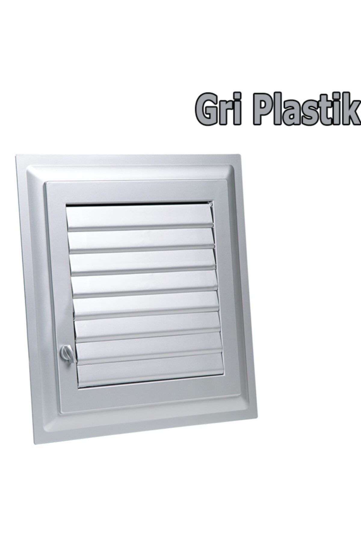Process 55x65 Gri Plastik Banyo Wc Havalandırma Menfez Panjur