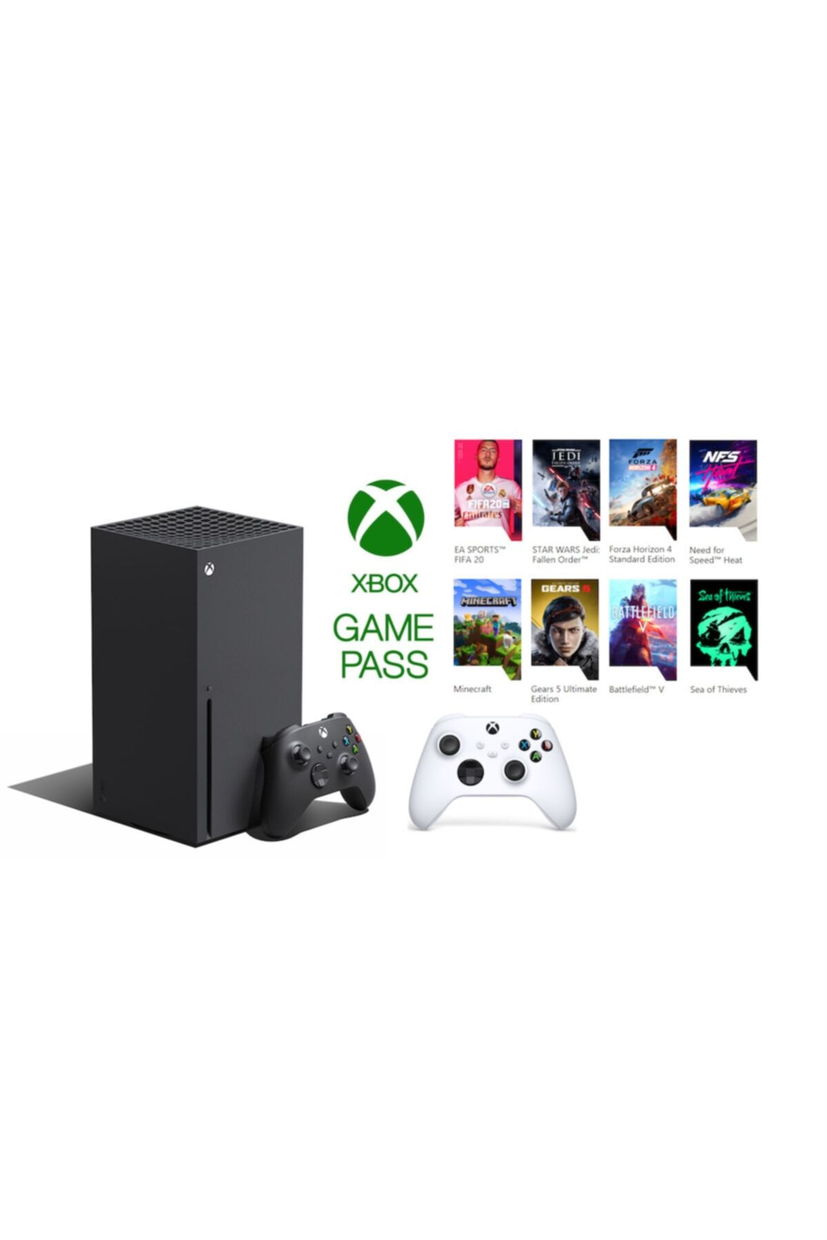 MICROSOFT Xbox Series X 1TB SSD Oyun Konsolu + 1 Kol Beyaz + 1 Yıl Live Gold + Gamepass