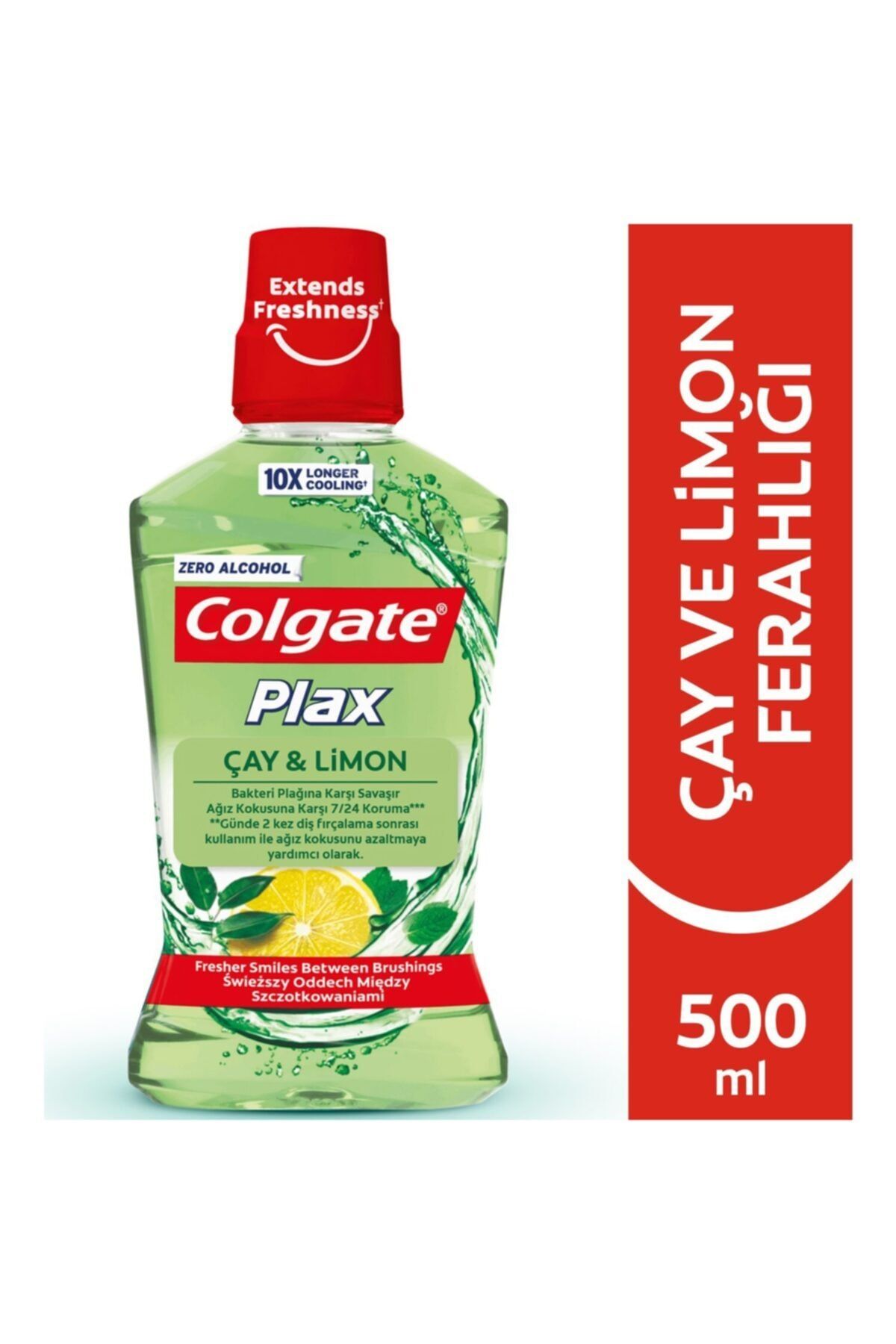 Colgate Plax Ağız Bakım Suyu 500 ml Çay ve Limon