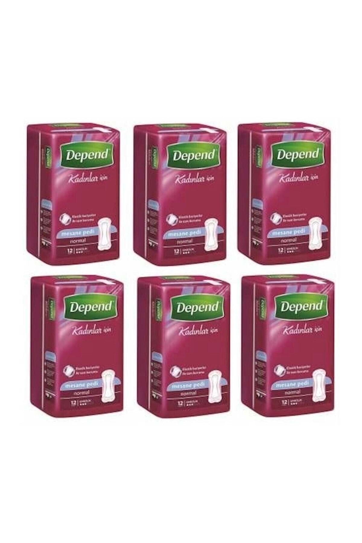 Depend Mesane Pedi Normal 6 Lı Set