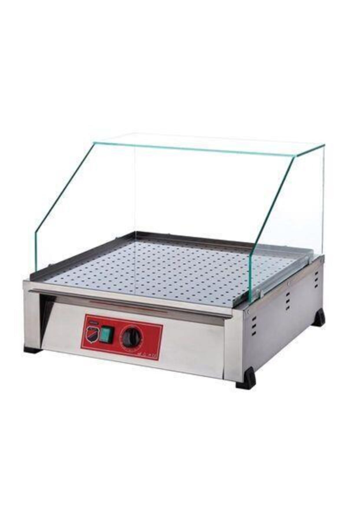 Işıkgaz Camsız Silver Islak Hamburger Isıtıcı 5x55x20 cm