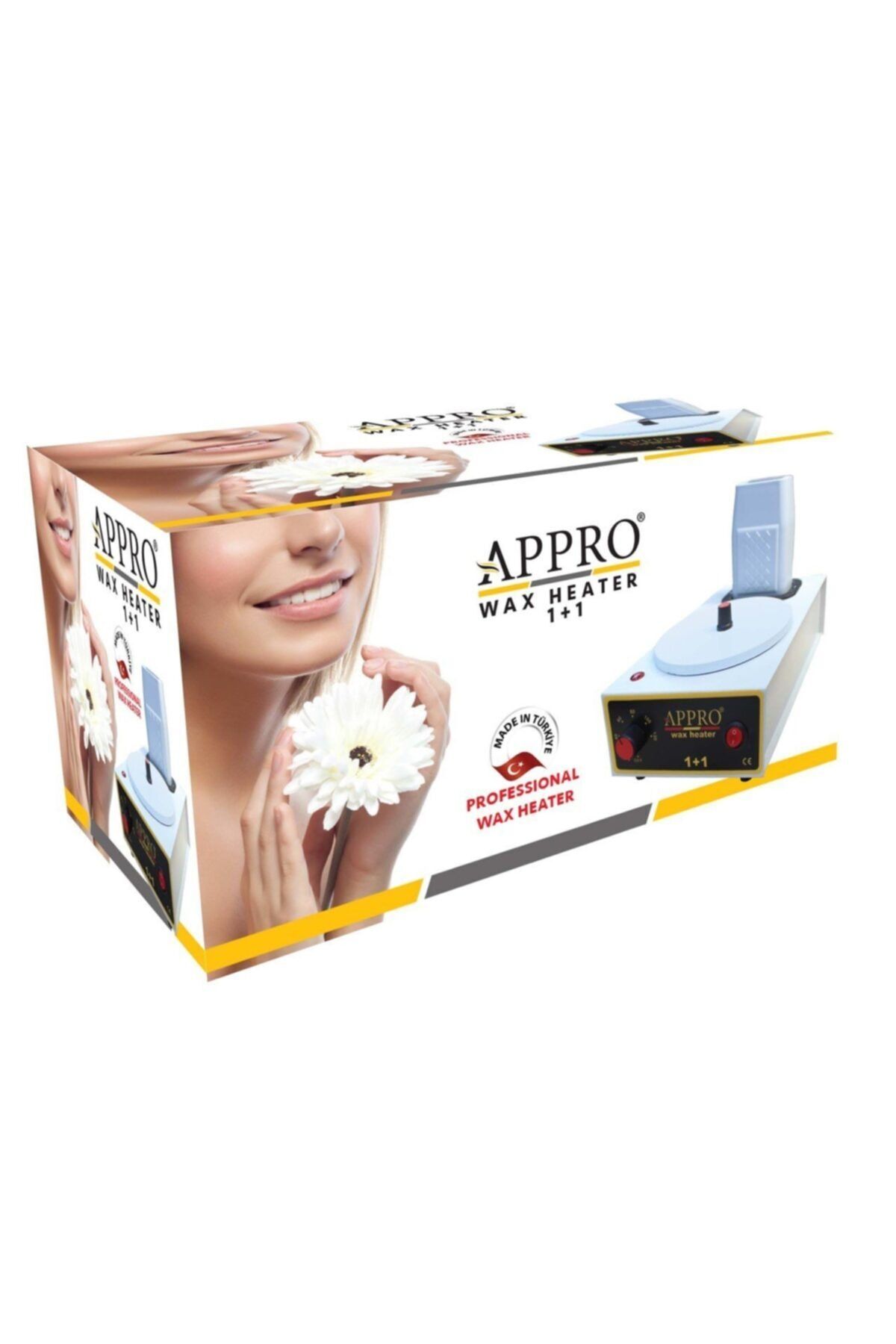 APPRO Beyaz 1+1 Ağda Makinesi