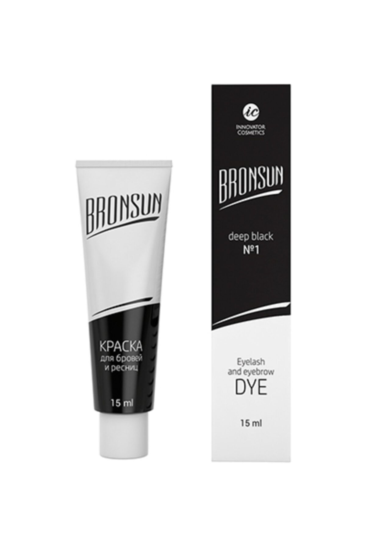 BRONSUN Siyah Kaş Ve Kirpik Boyası