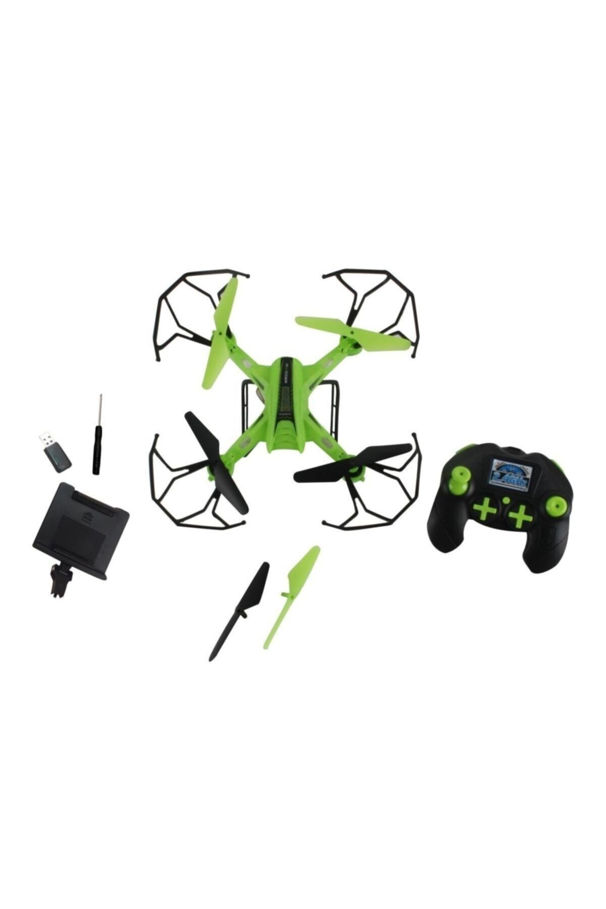Phantom Sky Dh861-x11yw Wifi + Kamera Led Işıklı Drone - Yeşil