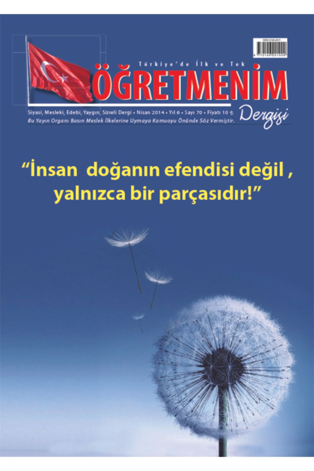 Öğretmenim Dergisi Yayınları Öğretmenim Dergisi Sayı 70