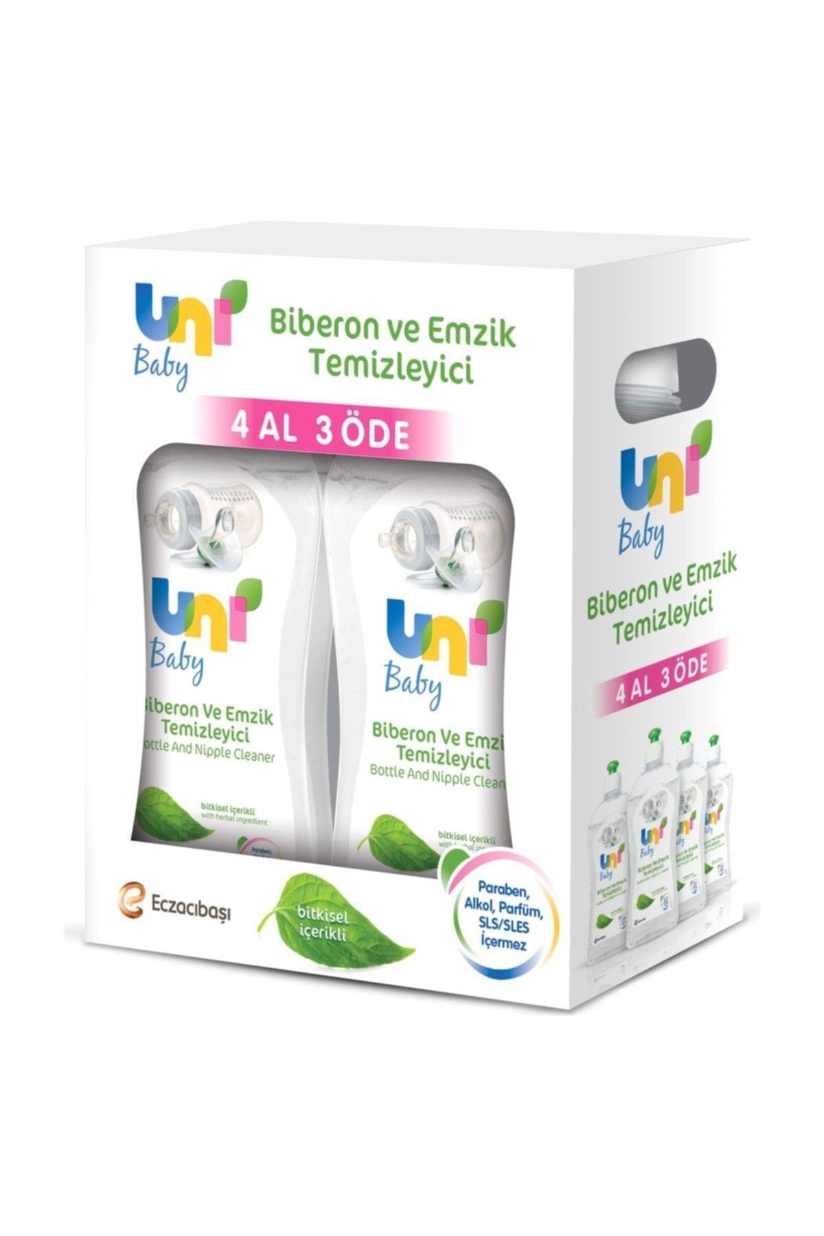 Uni Baby 4'lü Emzik Ve Biberon Temizleyici
