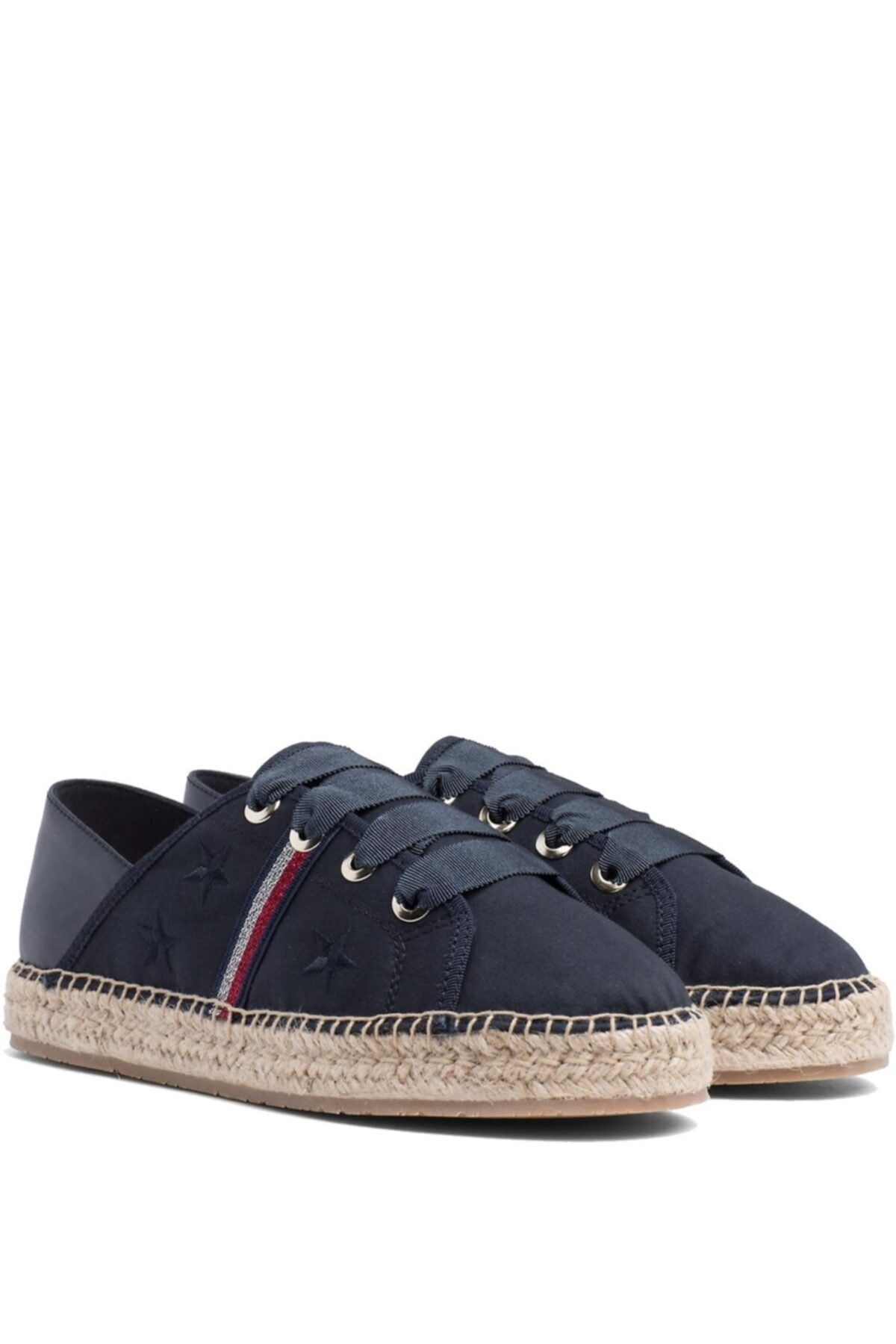 Tommy Hilfiger Kadın Mavi Espadril Fw0fw03801