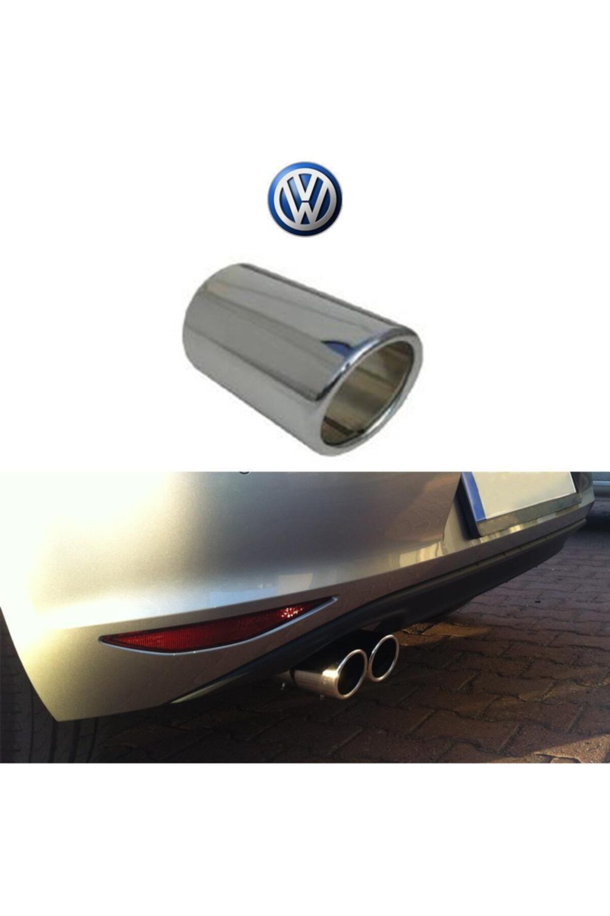 Meliset Volkswagen Tiguan 1.4 Egzoz Ucu Tsı 2015-2019 Uyumlu