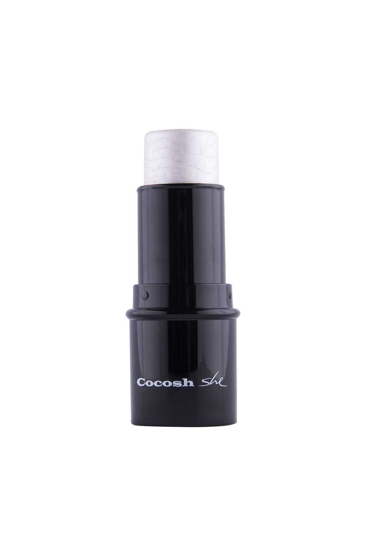 Cocosh She Aydınlatıcı - Master Shimmer Stick Highlighter 01 Metalic Whitish 8681569700390