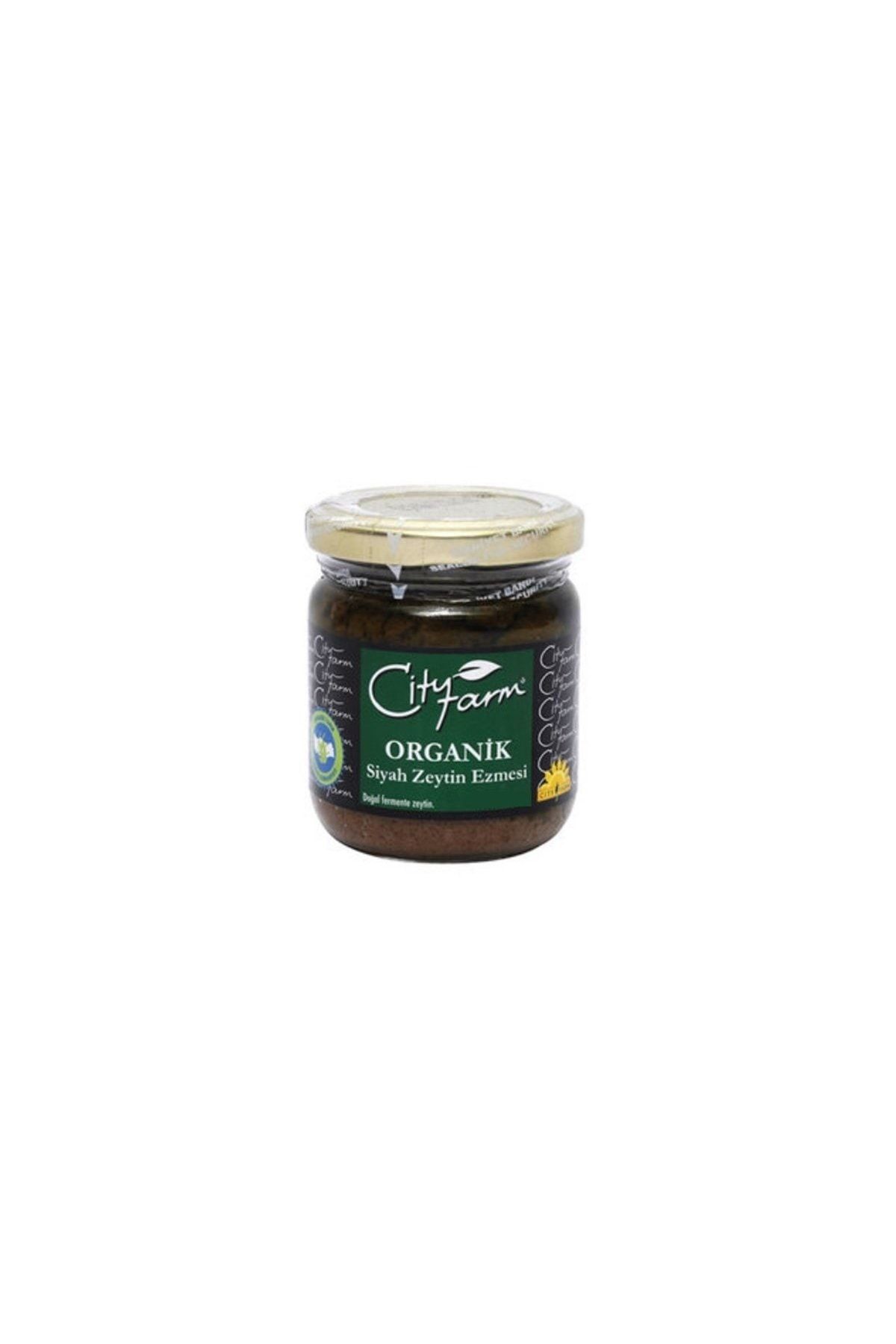 City Farm Organık Sıyah Zeytın Ezmesı 170 gr