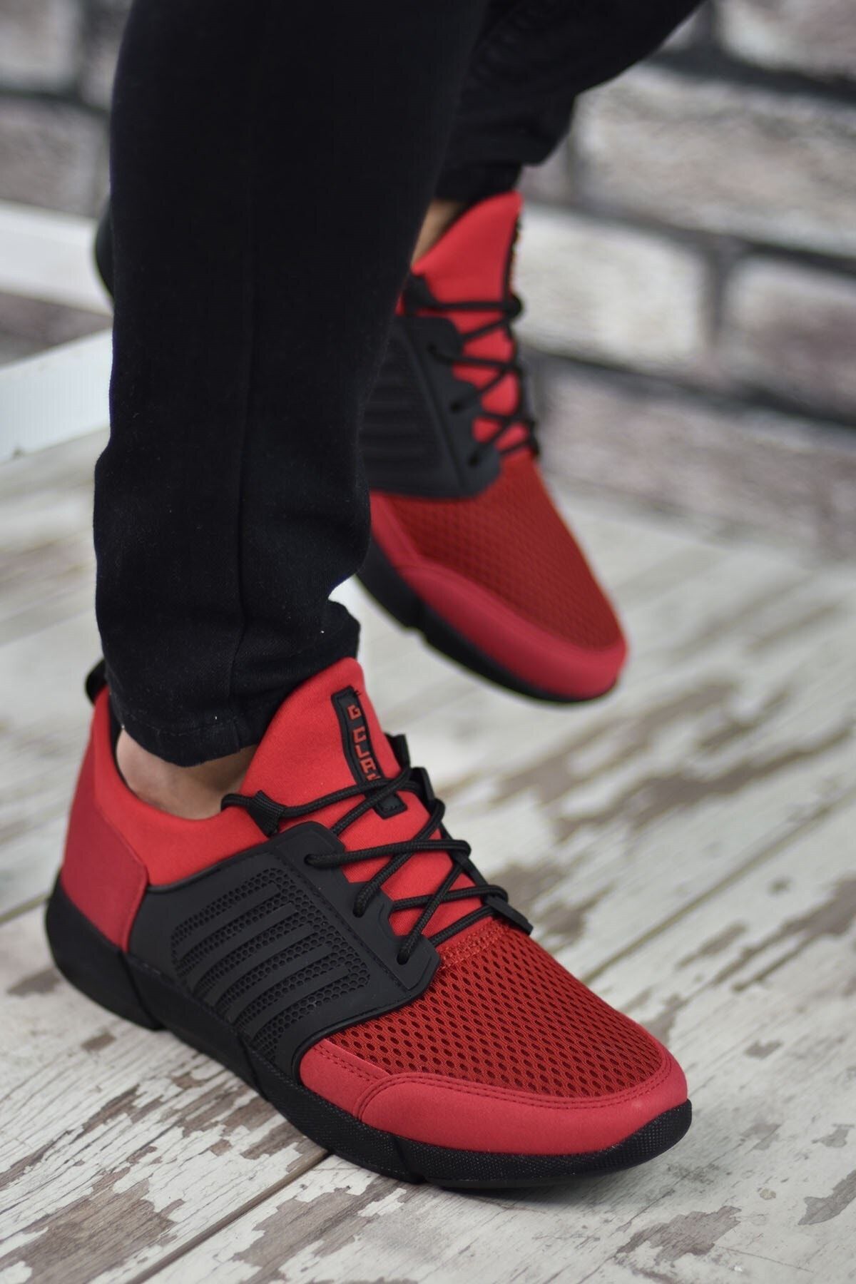 Kırmızı Sportz Erkek Sneaker