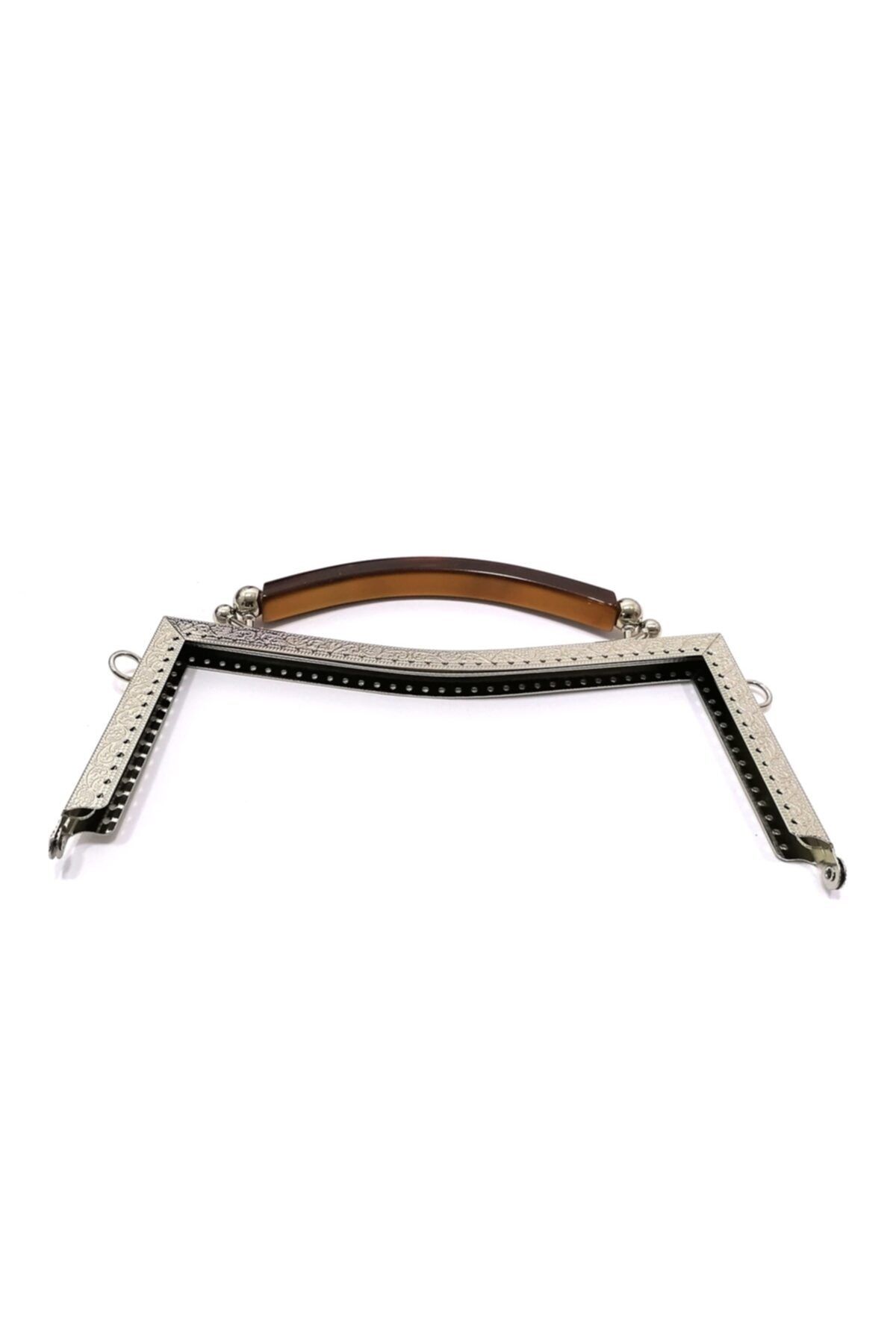Hobizubi Metal Çanta Sapı 21 Cm Nikel