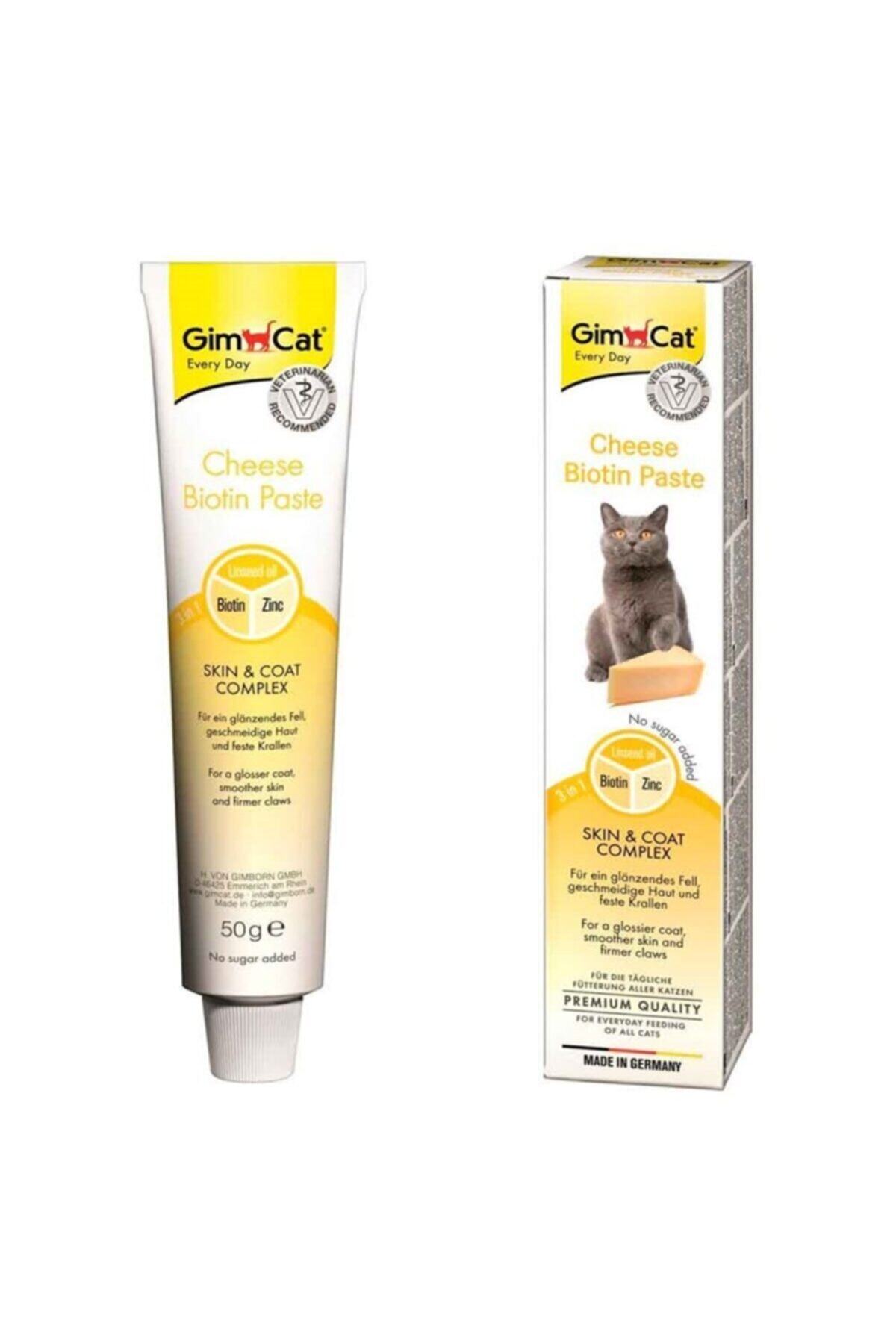 Gimpet Gimcat Cheese Paste Peynirli Biotin Kedi Macunu 50 Gr
