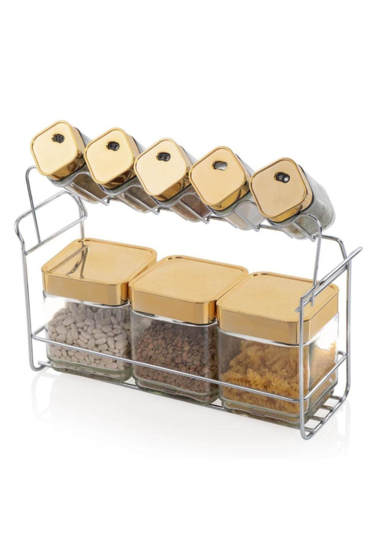 Acarlar Metal Standlı Baharat Takımı 8 Li Yvj-011115