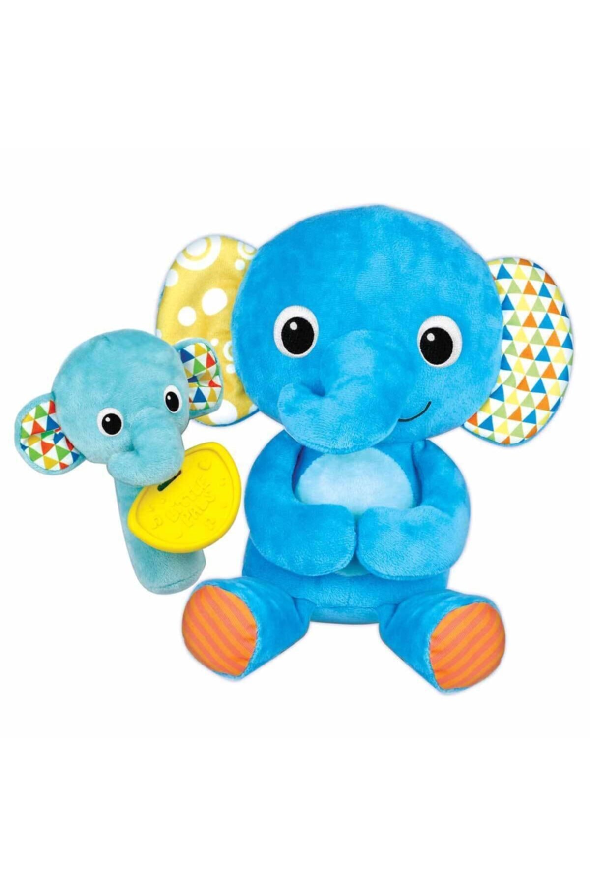 WINFUN Anne Ve Bebek Fil Peluş Dişlik
