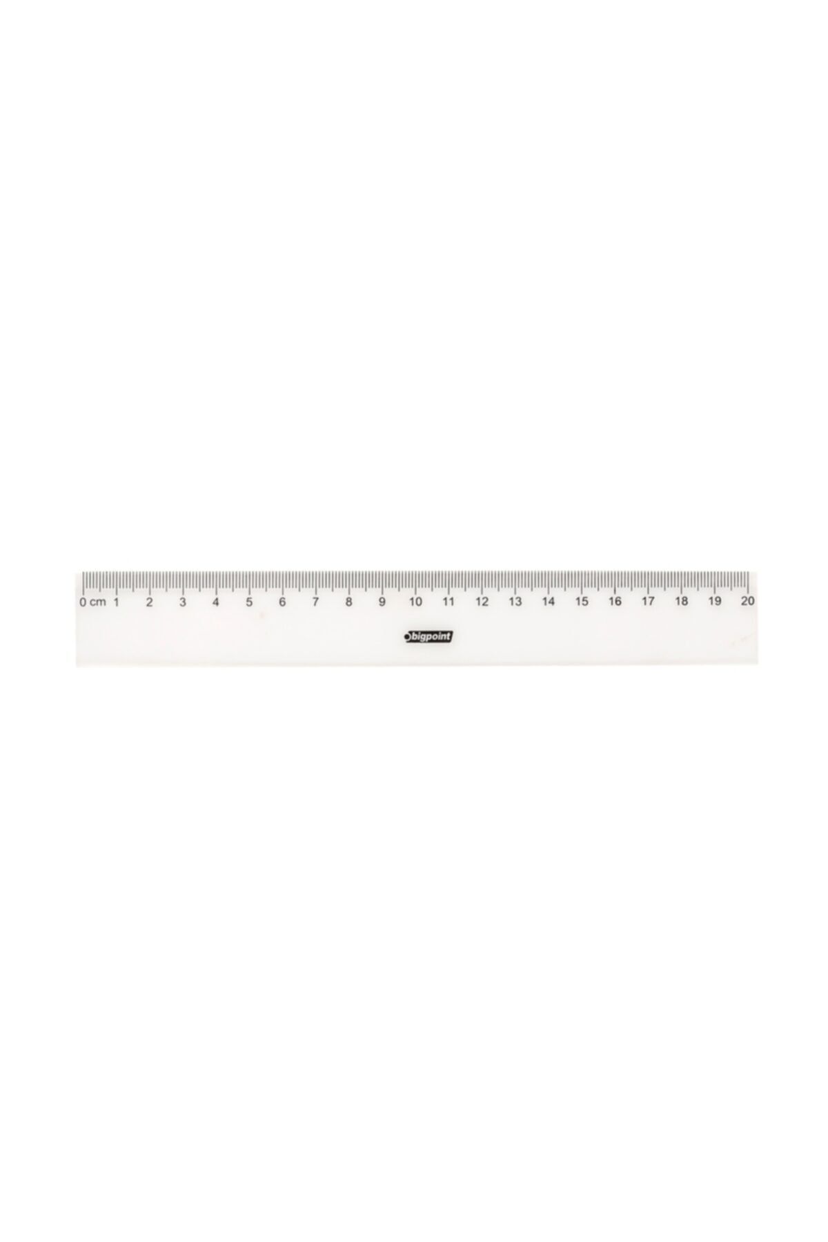 Bigpoint Plastik Geniş Cetvel 20 cm