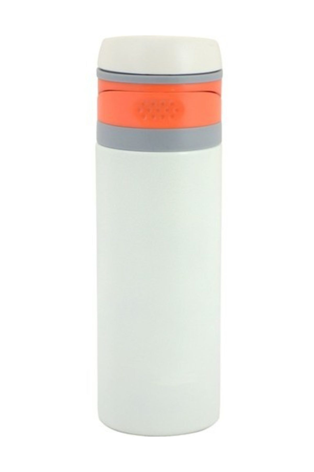 Trendix Dual Secure 400 Ml Çelik Termos Matara - Beyaz