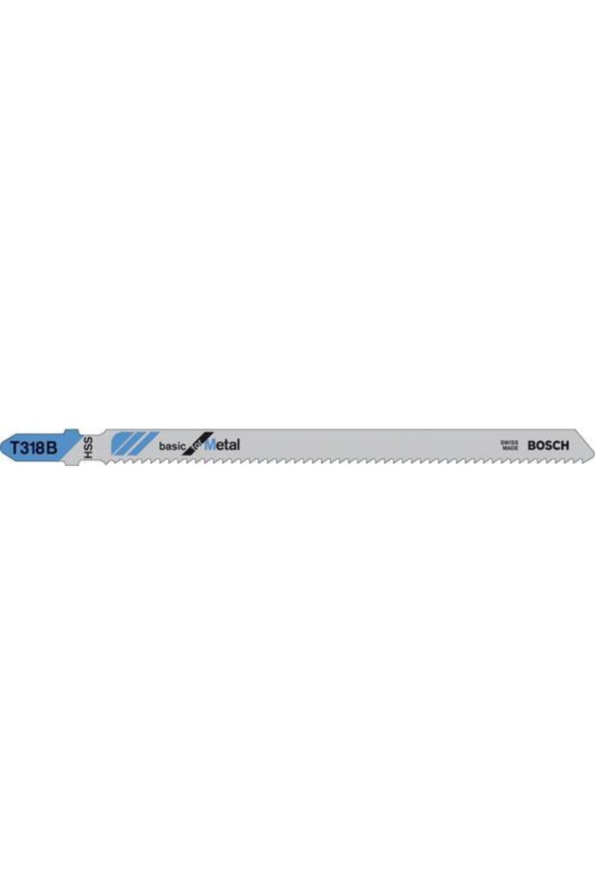 Bosch T 318 B Basic For Metal 5'Li Dekupaj Testeresi Bıçağı