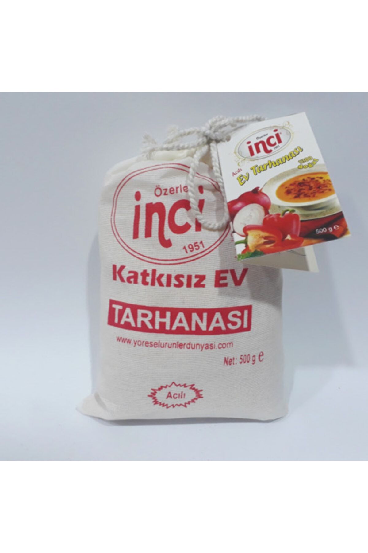 İnci Katkısız Ev Tarhanası 2 Adet (500*2) Acı